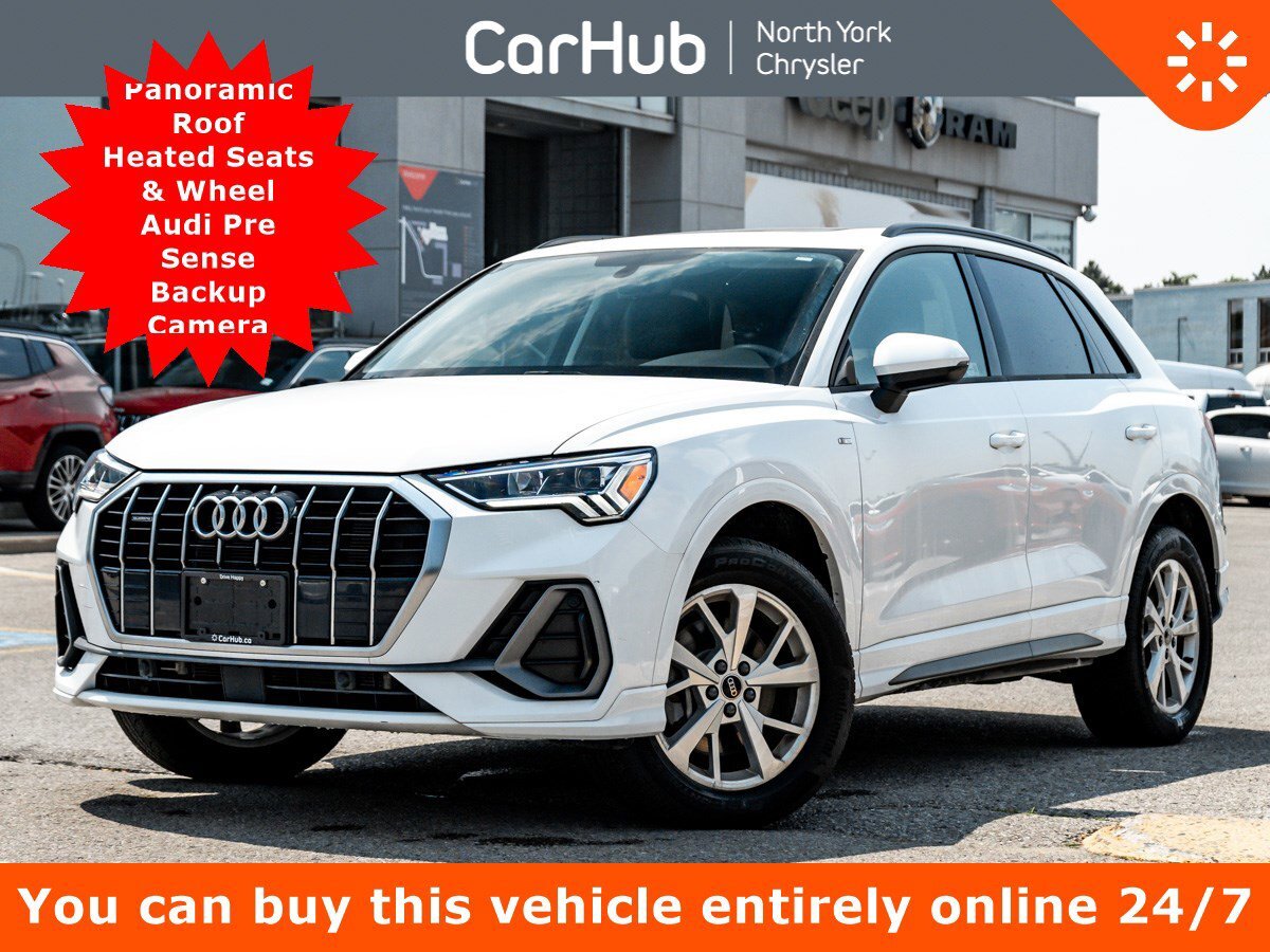 2024 Audi Q3 Komfort Panoroof Heated Seats & Wheel Audi Pre Sen