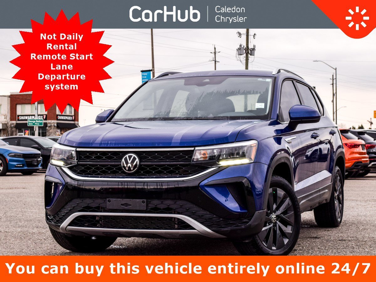 2023 Volkswagen Taos Comfortline Heated frt Seats Blind Spot