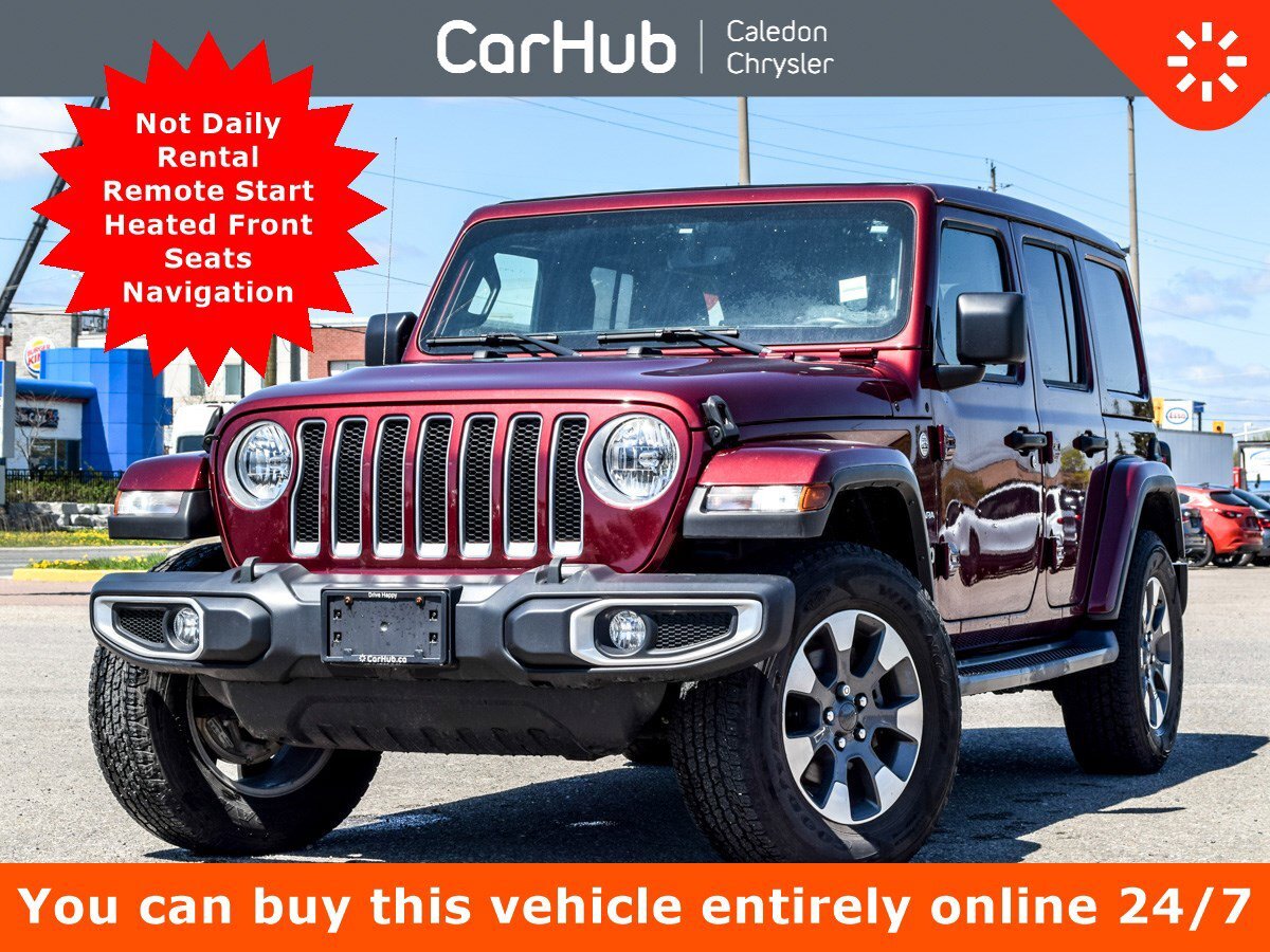 2021 Jeep Wrangler Unlimited Sahara Sky One–Touch power Top