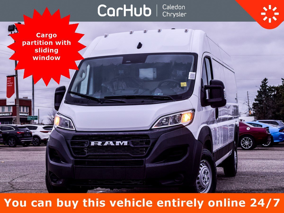 2025 Ram ProMaster Cargo Van SLT 3500 High Roof 159 WB Cold Weather Grp