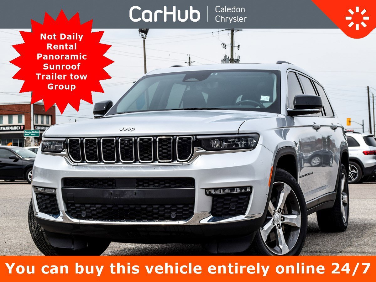 2021 Jeep Grand Cherokee L Limited 6Seater Luxury Tech Grp 360 Cam