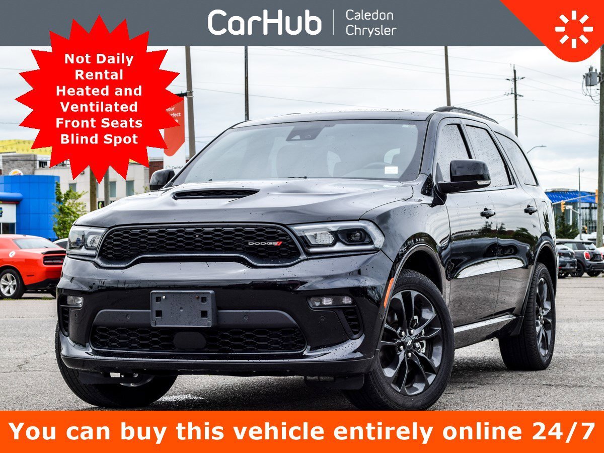 2023 Dodge Durango GT Plus AWD 6 Seater Sunroof Black Top 20Black Rim