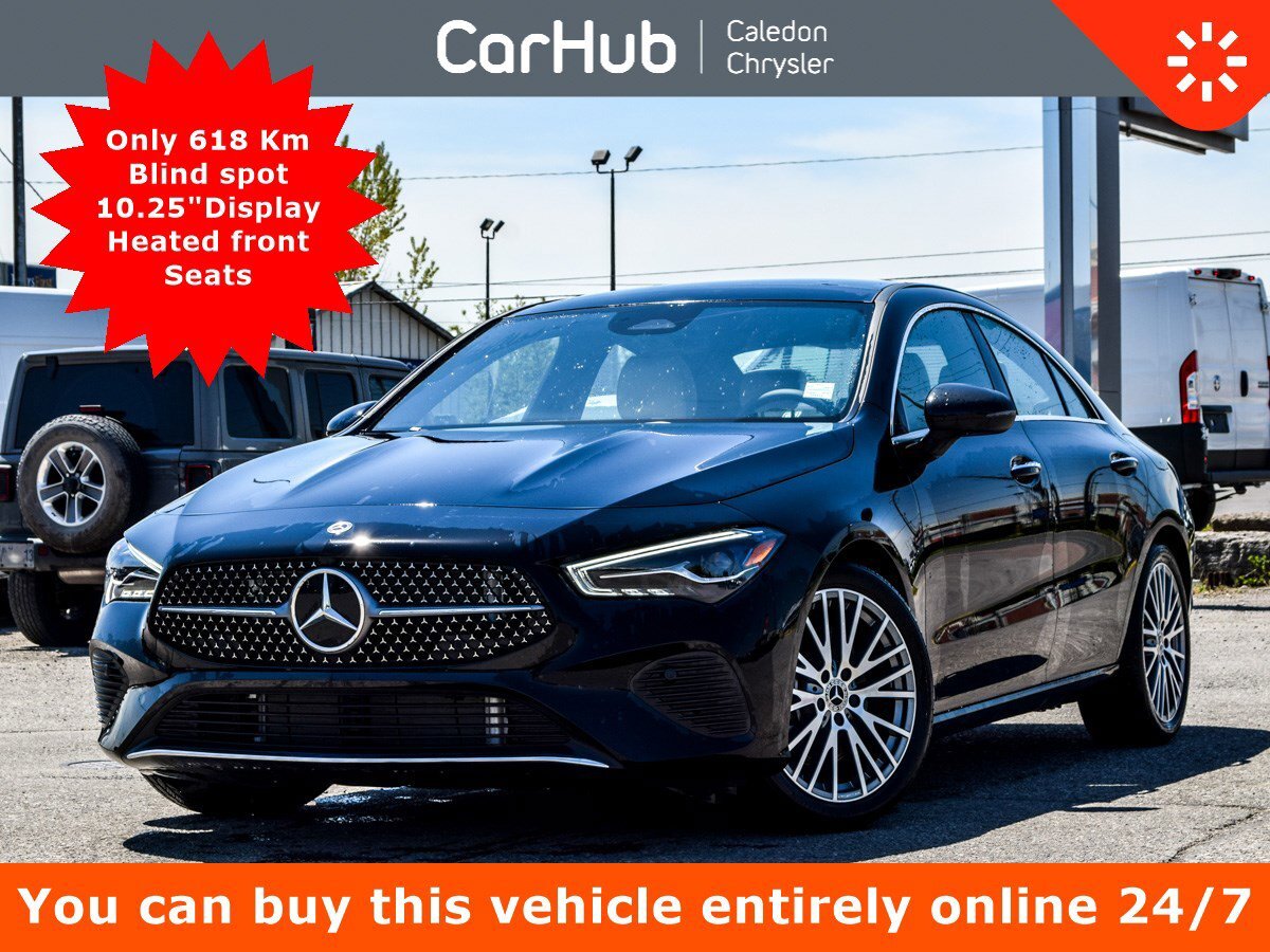 2025 Mercedes-Benz CLA CLA 250 4Matic Only 618 Km Pano Sunroof 18Alloy