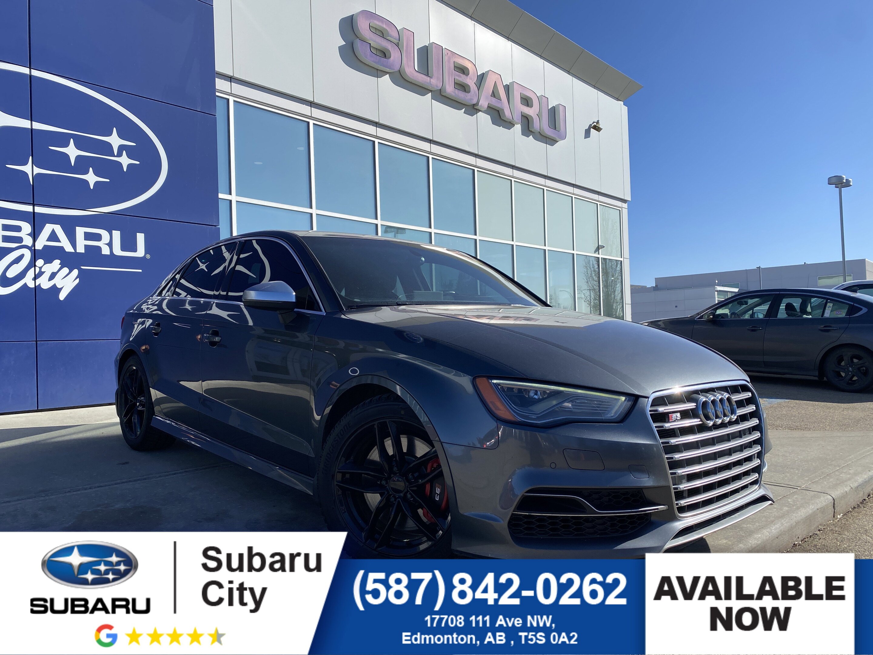 2015 Audi S3 2.0T Technik | Turbocharged | AWD | Sunroof |