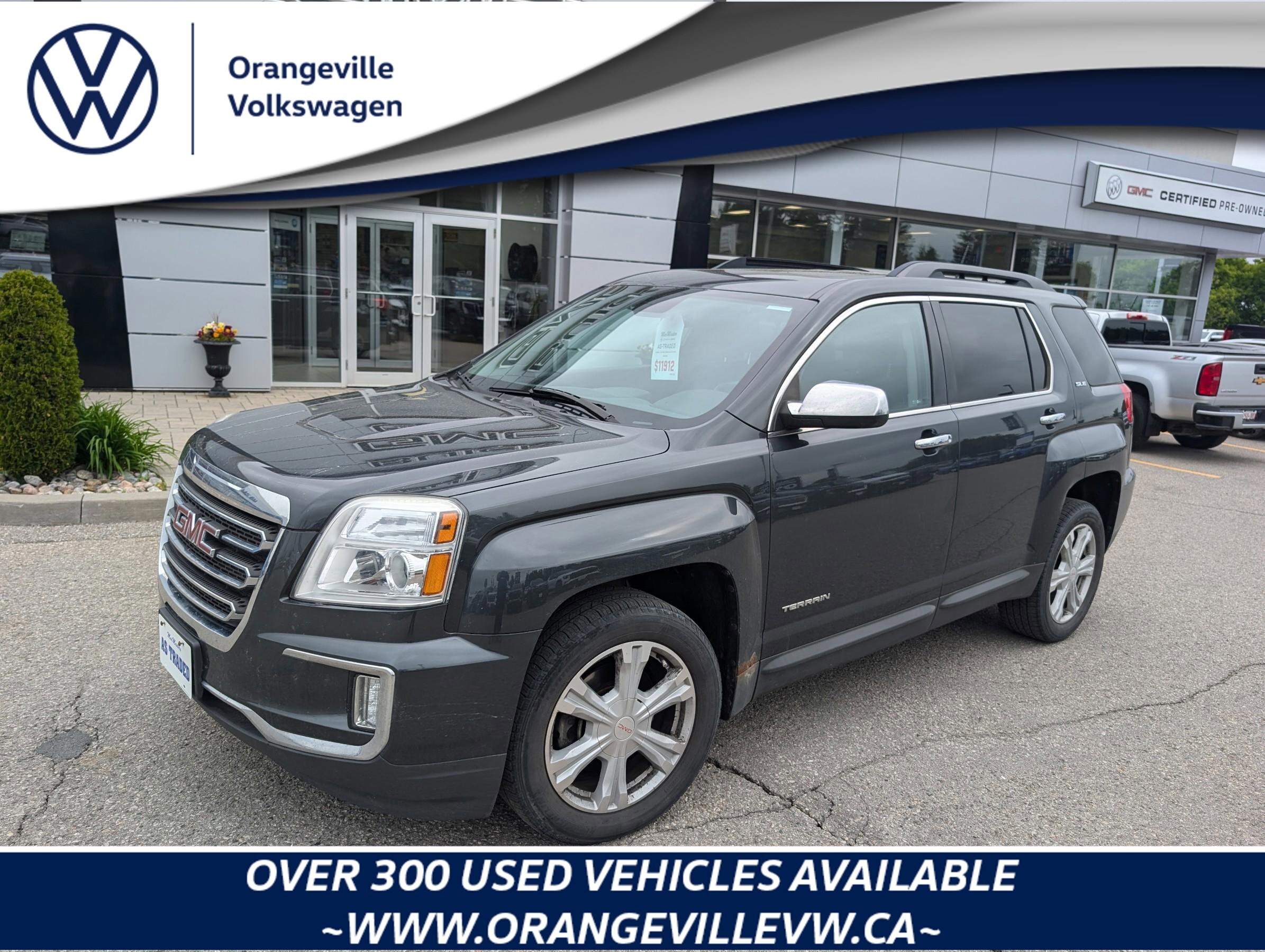 2017 GMC Terrain SLESLE-2, V6, FWD, HEATED CLOTH, AS-TRADED!