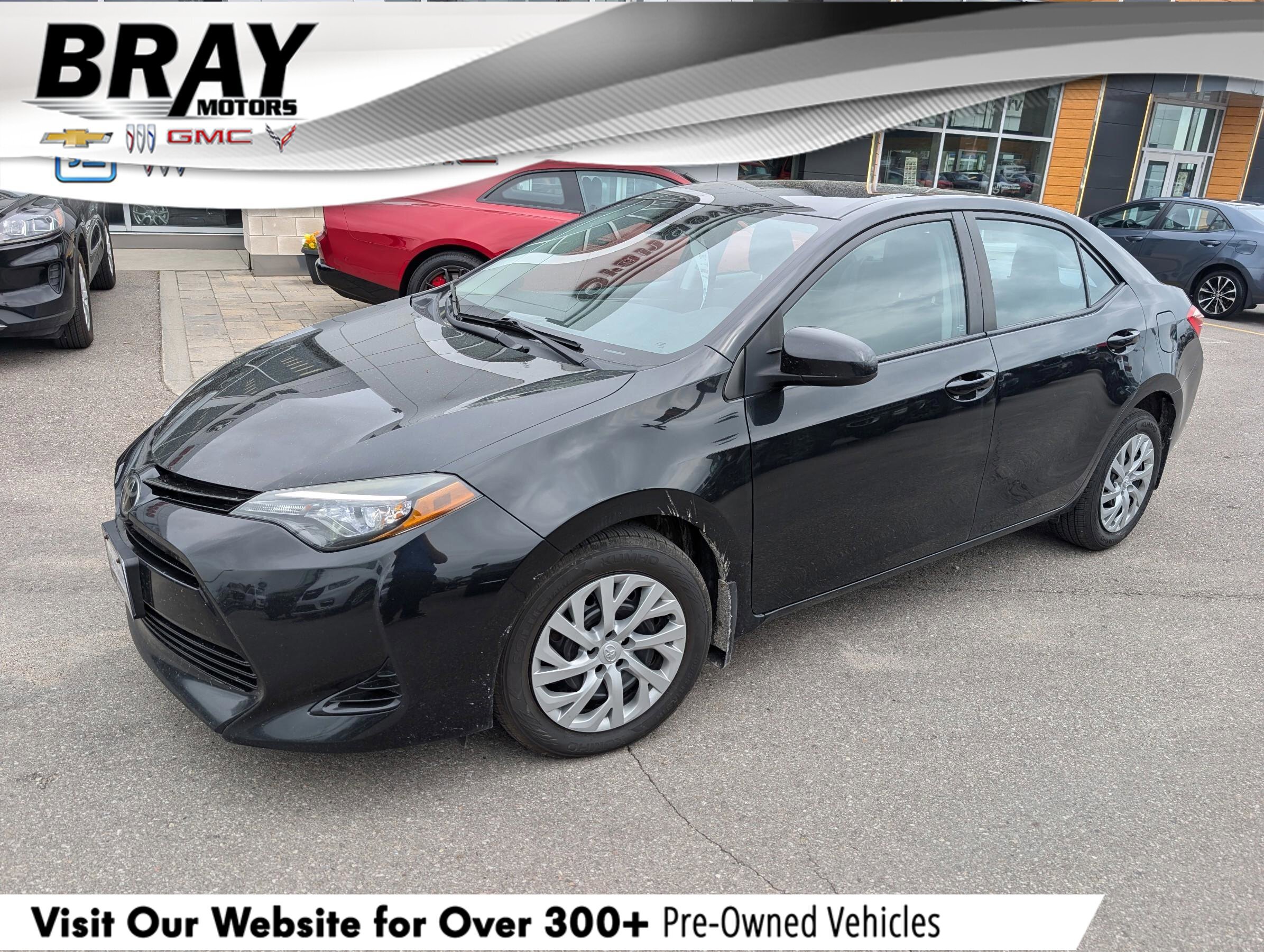 2017 Toyota Corolla LELE CVT, HEATED CLOTH, REAR CAMERA, GOOD KMS!