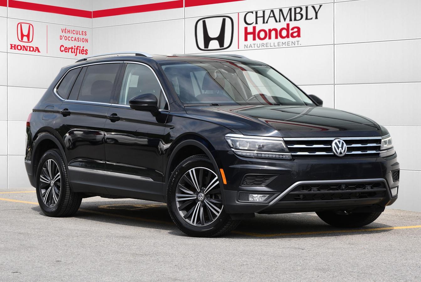 2018 Volkswagen Tiguan Highline 4MOTION / 1 proprio / toit pano / cuir /