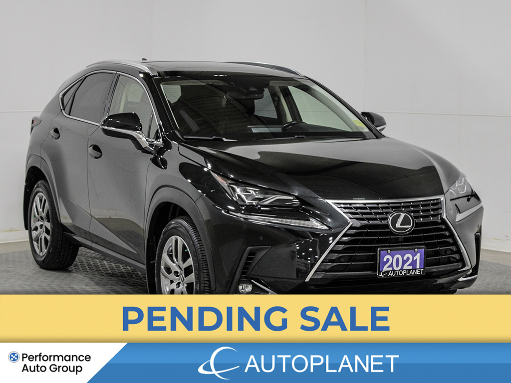 2021 Lexus NX 300 Luxury AWD, Navi, Back Up Cam, Sunroof!