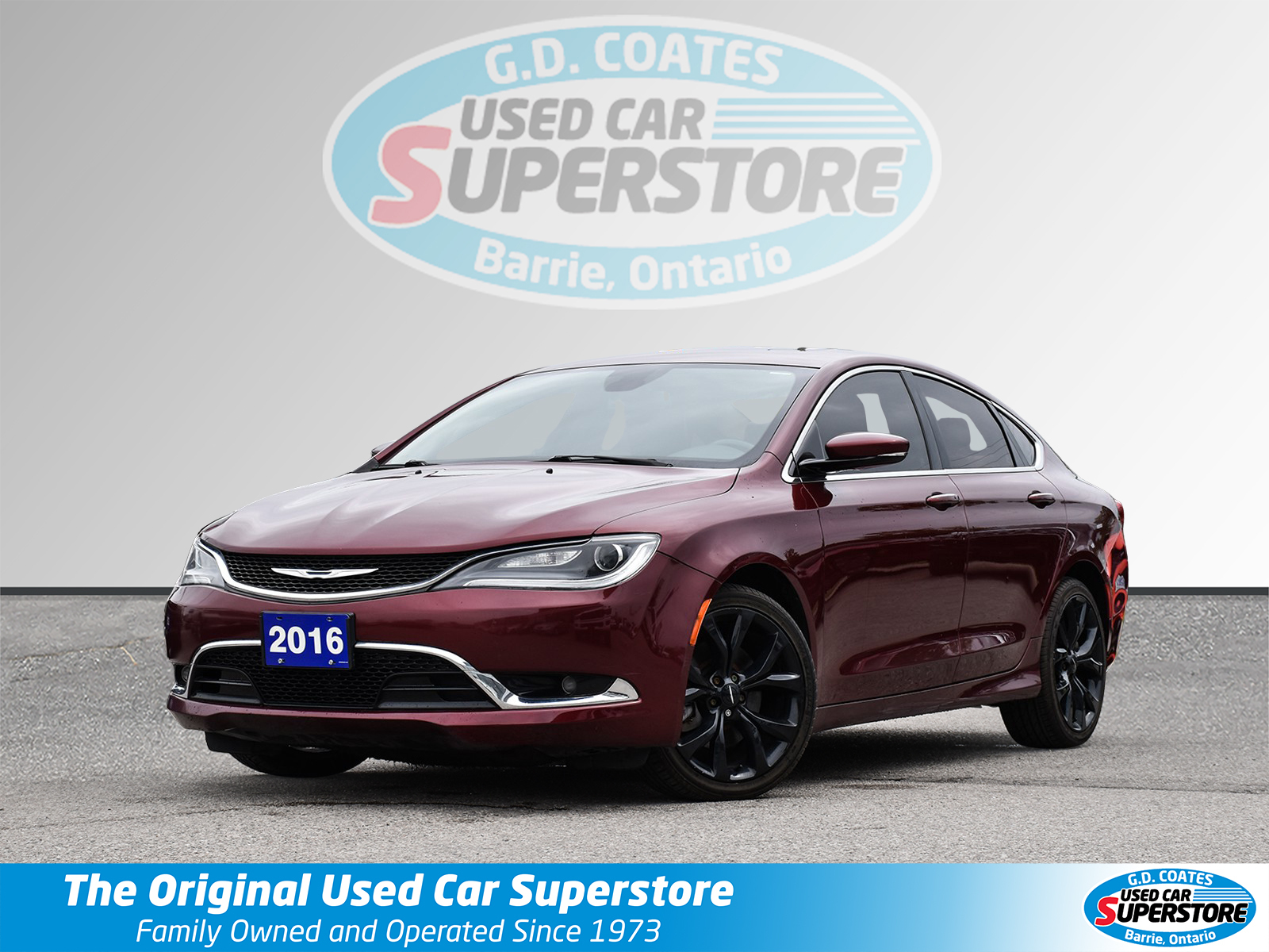 2016 Chrysler 200 C ~Nav ~Camera ~Leather ~Bluetooth ~Panoramic Roof