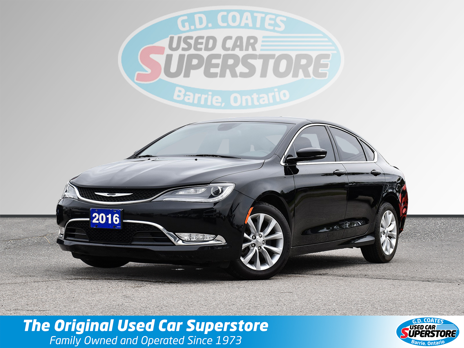 2016 Chrysler 200 C ~Nav ~Camera ~Heated/Cooled Leather ~Bluetooth