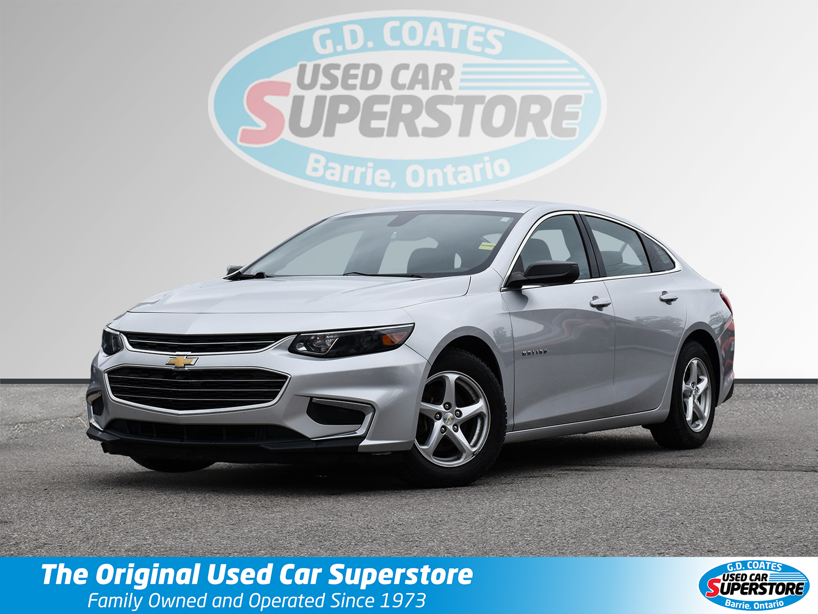 2018 Chevrolet Malibu LS ~Bluetooth ~Power Windows + Locks ~Alloys ~A/C