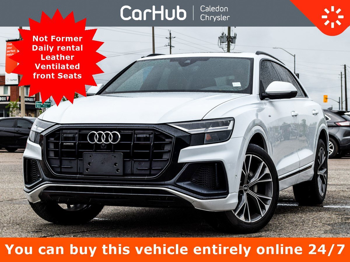 2022 Audi Q8 Progressiv Quattro Navigation Pano Sunroof 21Rims