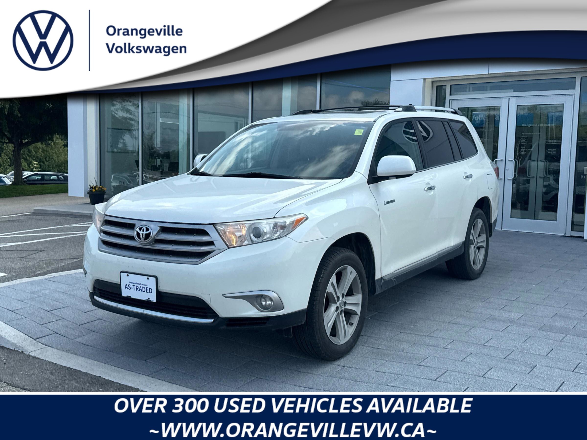 2013 Toyota Highlander LimitedAS-TRADED, ACCIDENT-FREE, NAV, JBL AUDIO, L