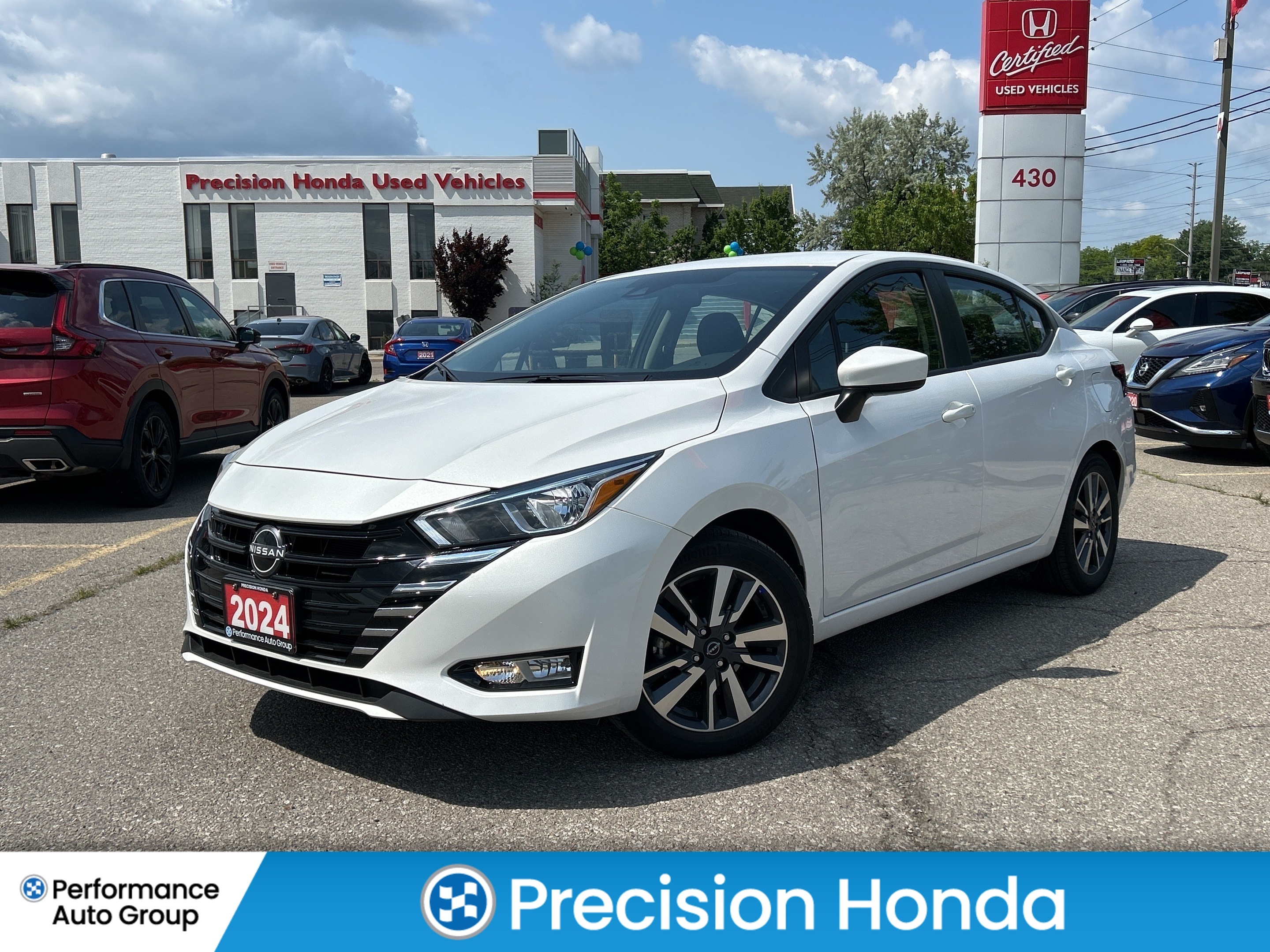 2024 Nissan Versa SV - CarPlay - Bluetooth - Alloys - R.Cam - Low Km