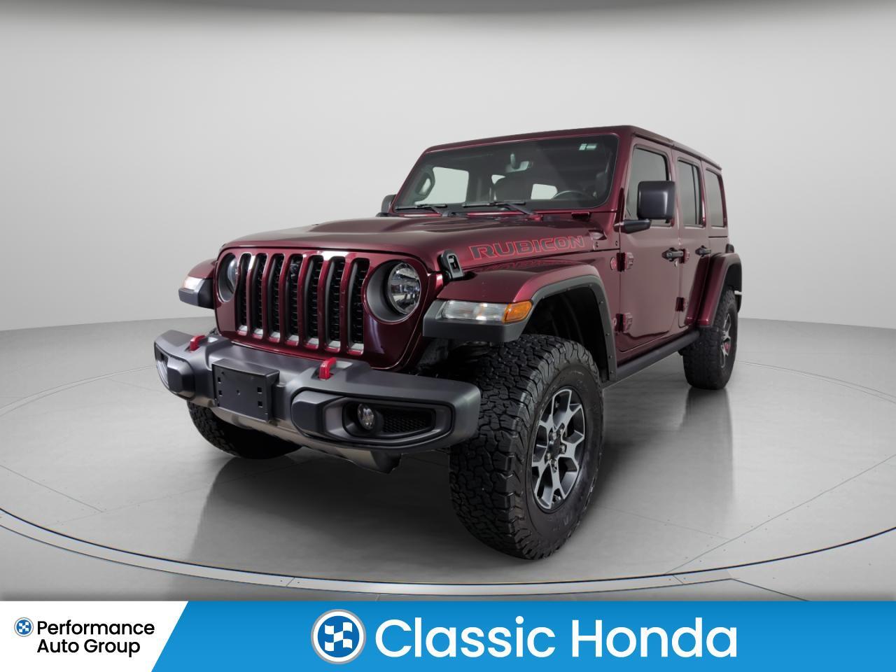 2022 Jeep Wrangler UNLIMITED RUBICON | LEATHER | NAVI | 6 CYLINDER |