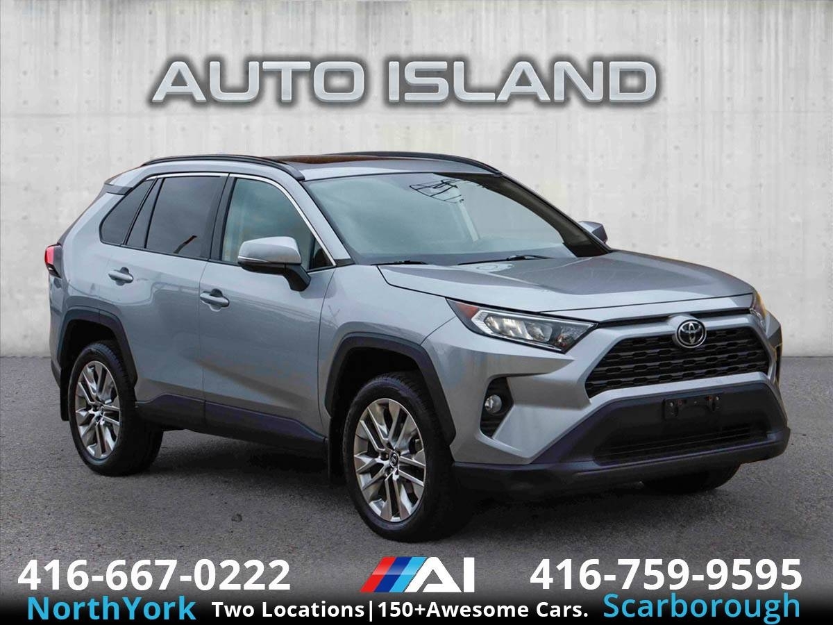2019 Toyota RAV4 AWD XLE Premium -Leather-NO Accidents-18inch Rims-