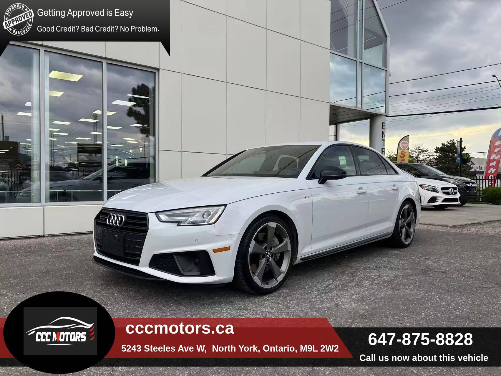 2019 Audi A4 Progressiv 45 TFSI quattro