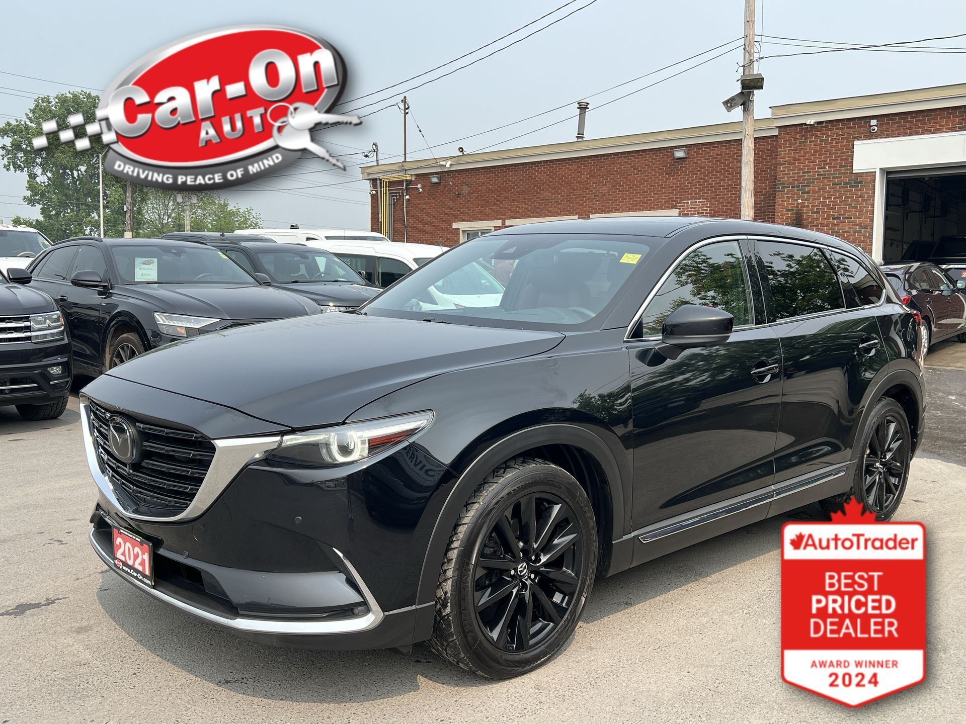 2021 Mazda CX-9 KURO AWD| TURBO| 6-PASS| RED LEATHER|HUD|SUNROOF