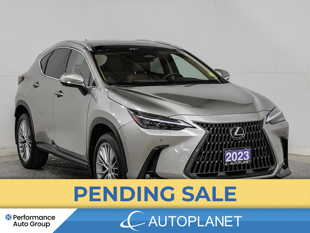 2023 Lexus NX 350 Ultra Luxury AWD, 360 Cam, Panno Roof, Bluetooth!
