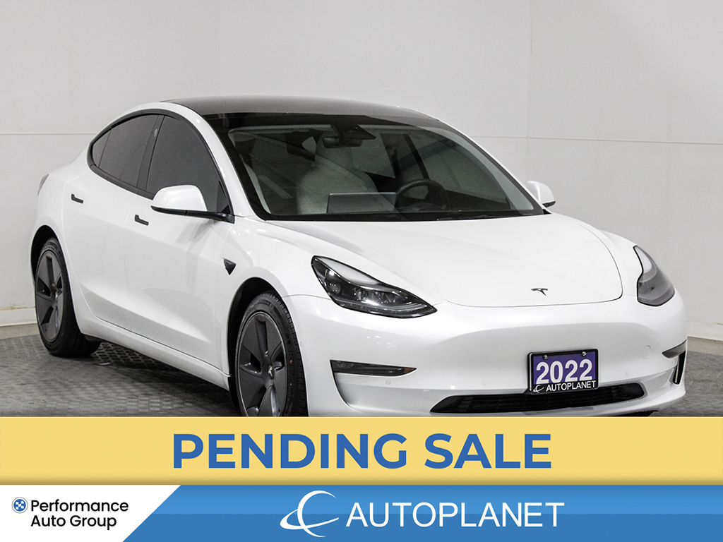 2022 Tesla Model 3 Long Range AWD, AutoPilot, 538 Km Range (est.)