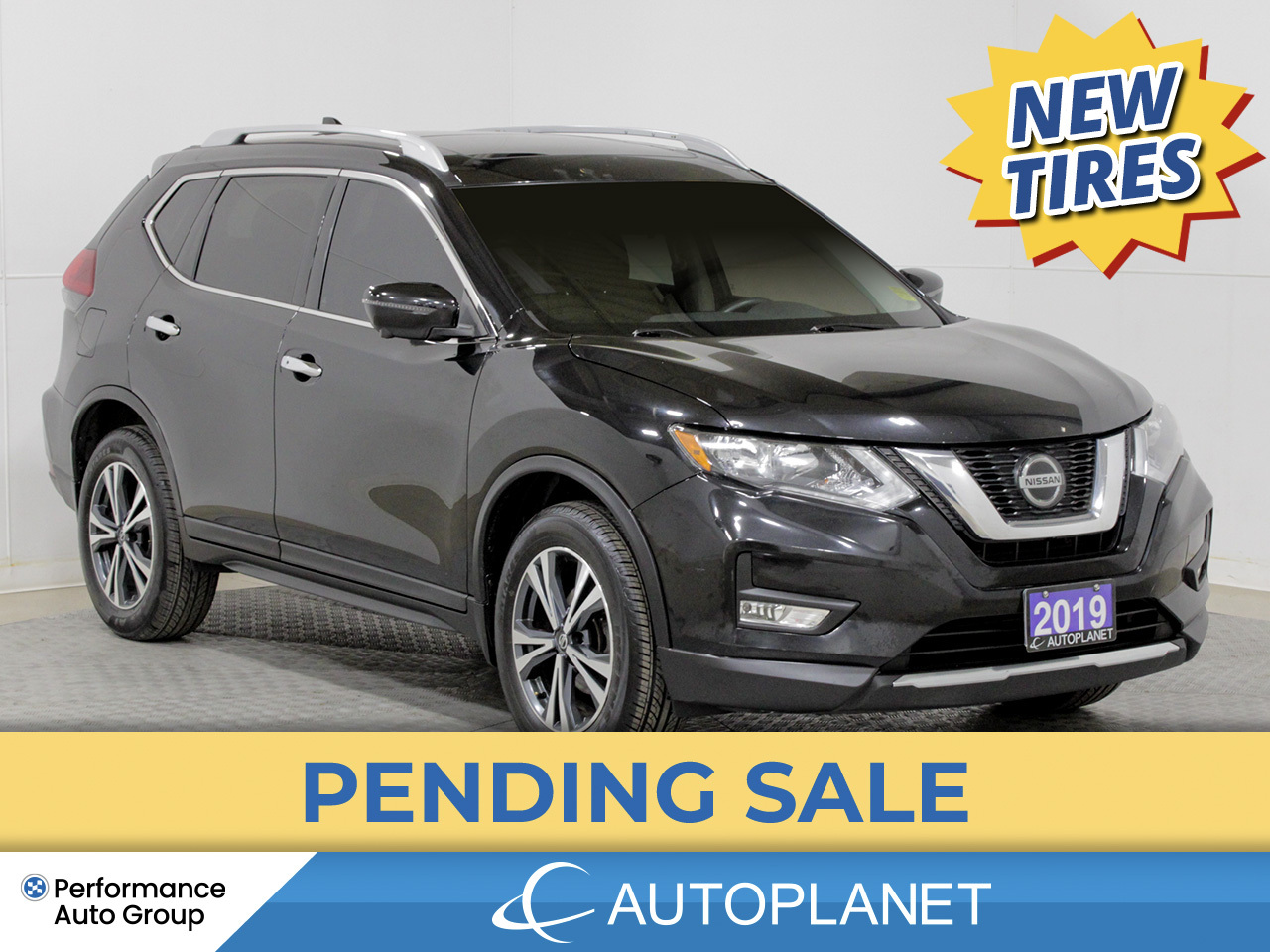 2019 Nissan Rogue SV AWD, Tech Pkg, Navi, 360 Cam, Pano Roof!