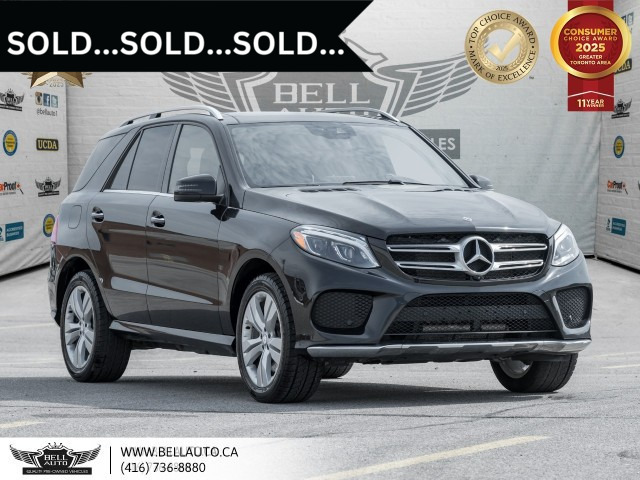 2018 Mercedes-Benz GLE GLE 400, AWD, NAVI, PANO, BACKUPCAM, B.SPOT, SATEL