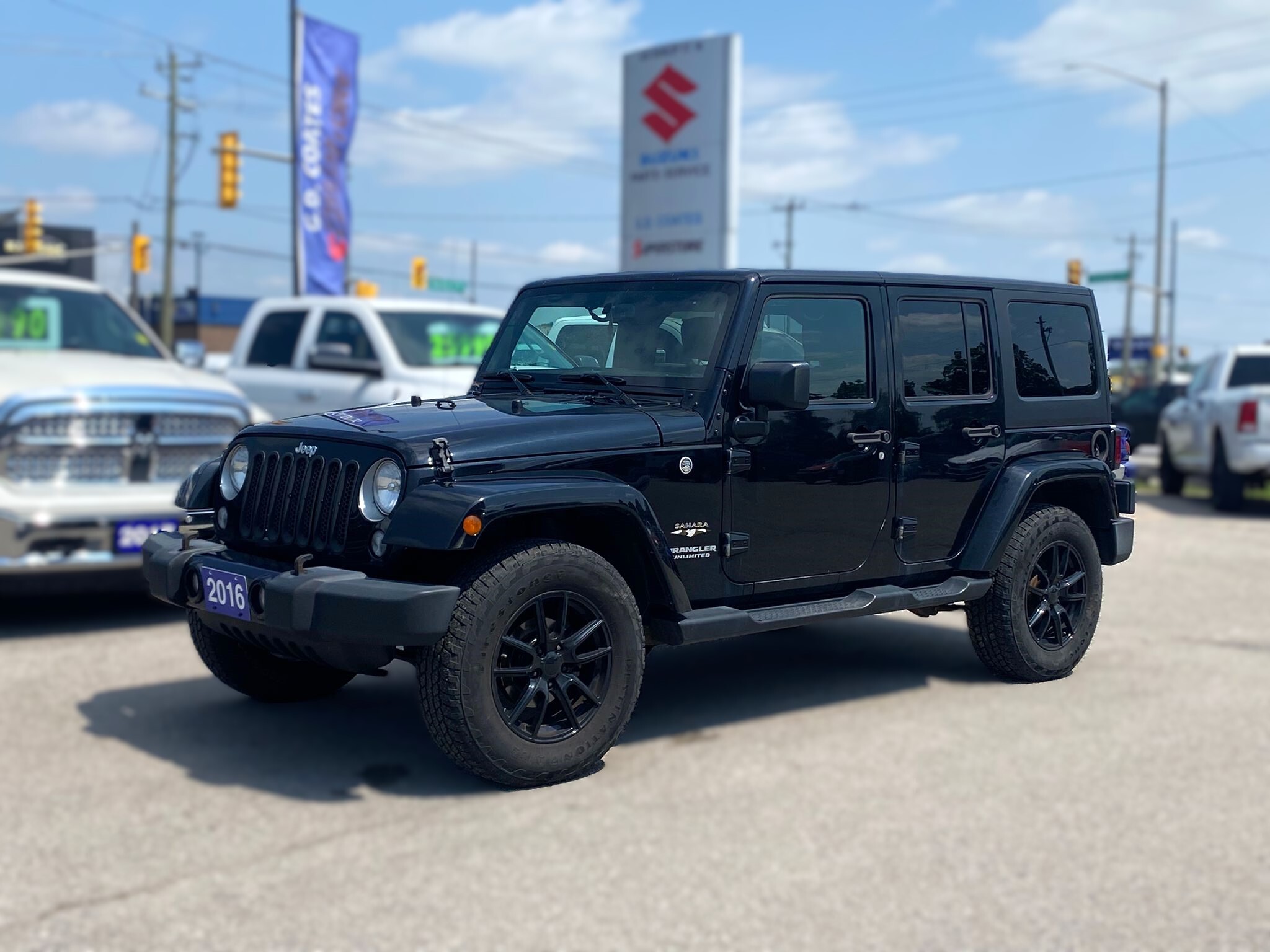 2016 Jeep Wrangler Sahara 4x4 ~Nav ~Heated Seats + Mirrors ~Alloys 