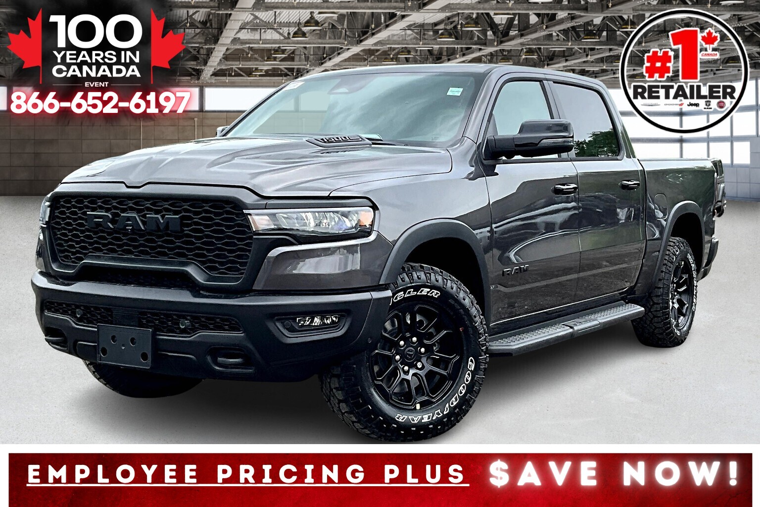 2025 Ram 1500 REBEL | Level2 | Sunroof | Leather | Adv Safety 2