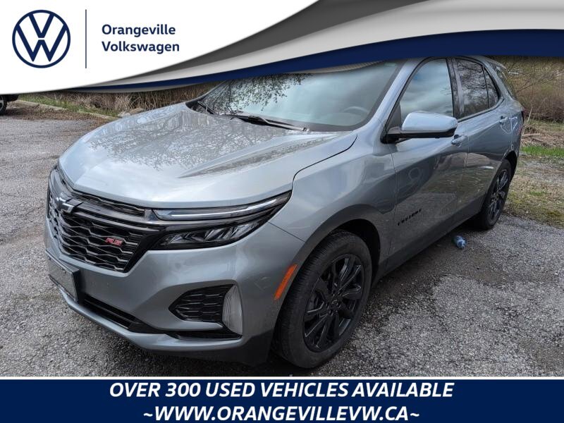 2024 Chevrolet Equinox RSRS PLUS, LEATHER, AWD, NAV, ROOF, 1-OWNER!