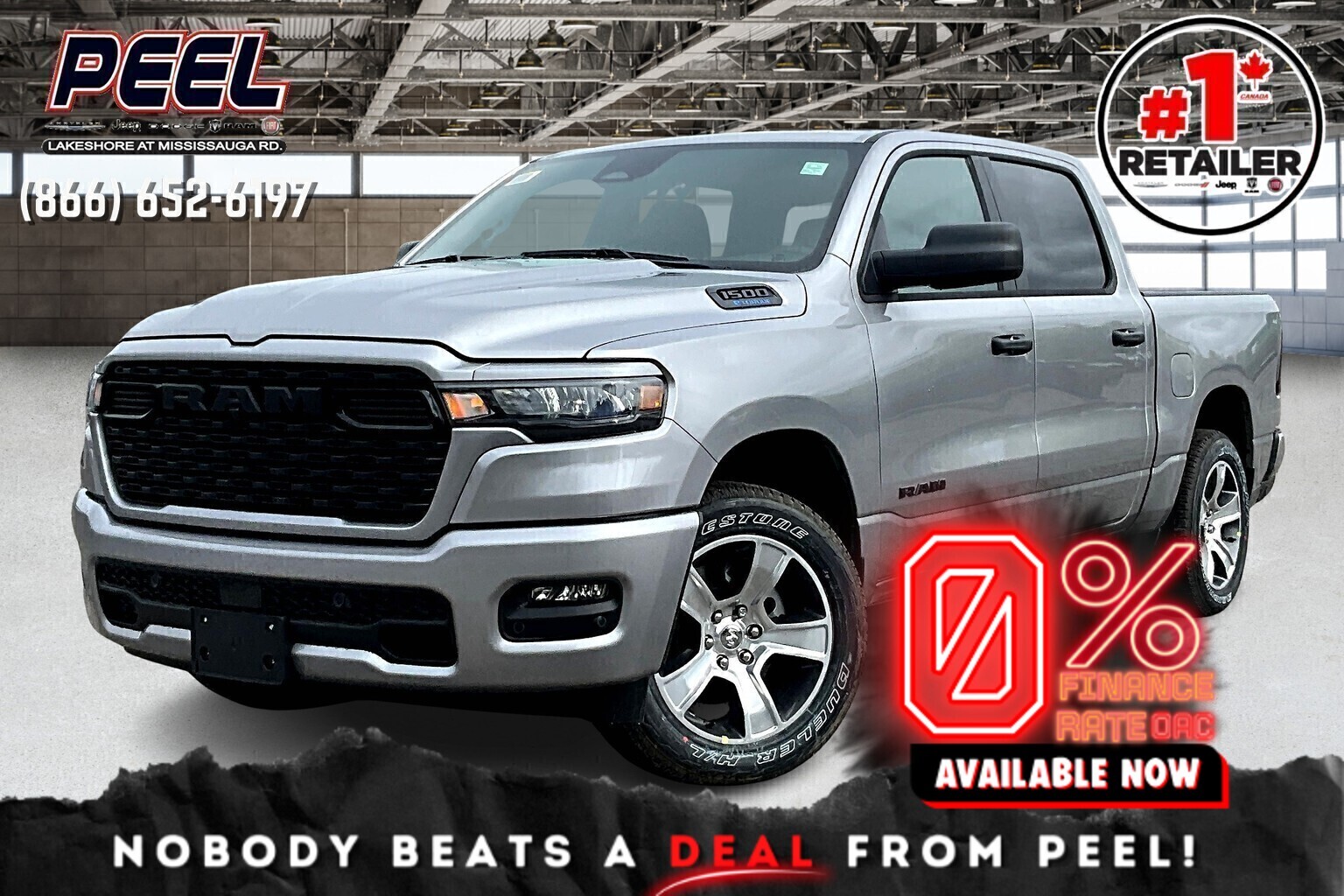 2025 Ram 1500 TRADESMAN CREW | Level 1 | Sport App Pkg