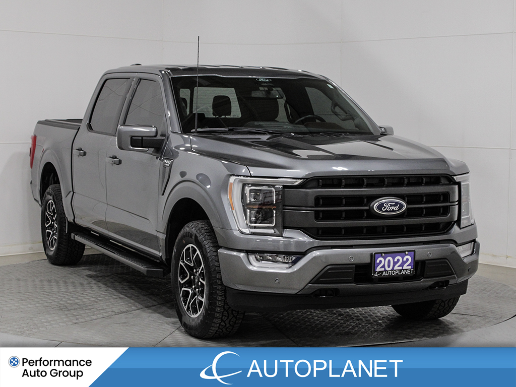 2022 Ford F-150 LARIAT 502A 4x4, Ecoboost, Navi, Back Up Cam, V6