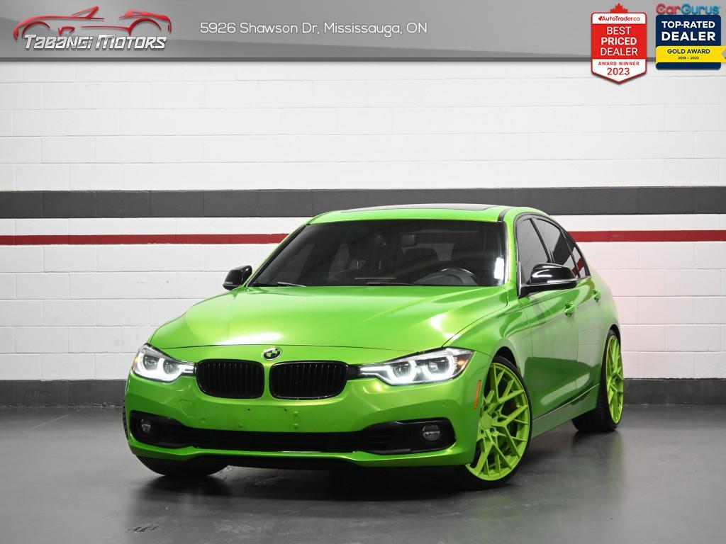 2017 BMW 3 Series 330i xDrive  Brown Leather Sunroof Ambient Light H