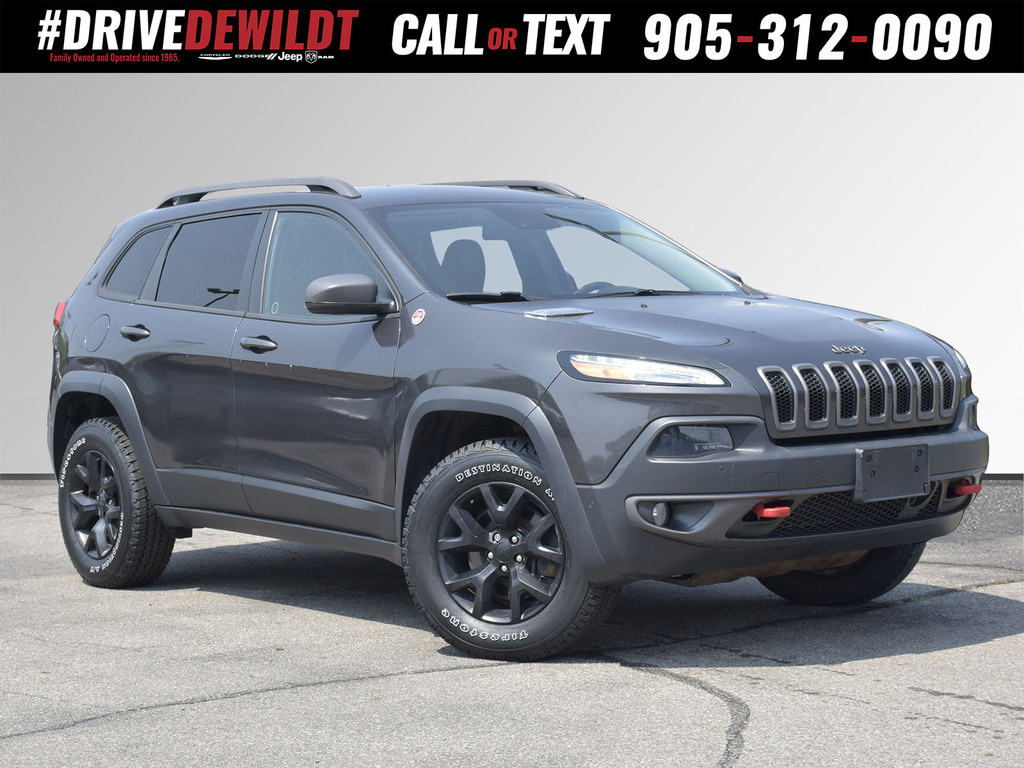2016 Jeep Cherokee TRAILHAWK | LEATHER | TRAILER TOW GROUP |