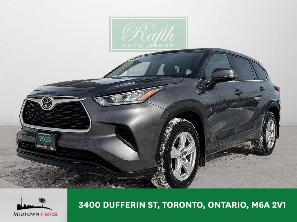 2023 Toyota Highlander AWD*7 PASSENGER*NO ACCIDENTS*LESS THAN 60,000 KM*