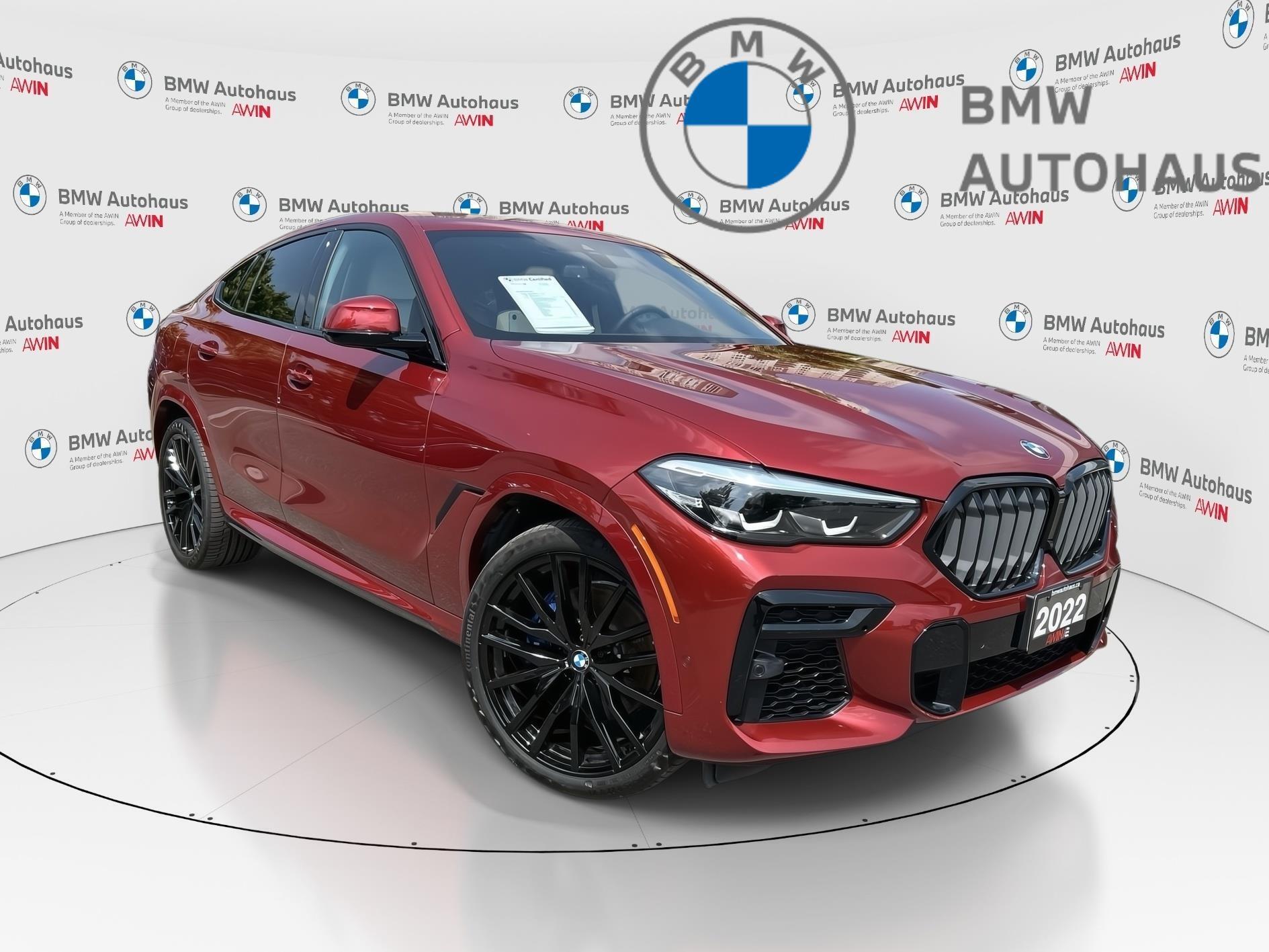 2022 BMW X6 xDrive40i PREM ENHANCED/ CPO/ COMFORT SEATS