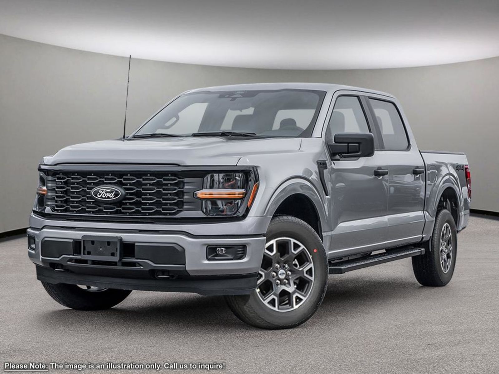 2025 Ford F-150 2.7L ECOBOOST ENG, STX, MOBILE OFFICE PKG, BLACK A