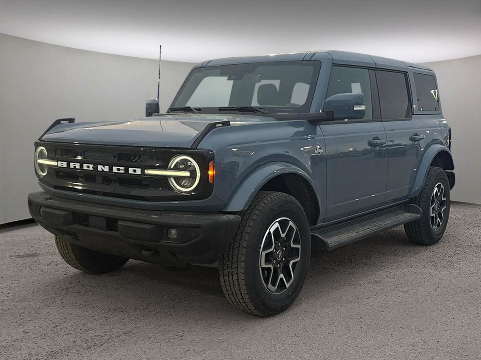2025 Ford Bronco 2.7L ECOBOOST V6 ENG, OUTER BANKS, 360 DEGREE CAM,