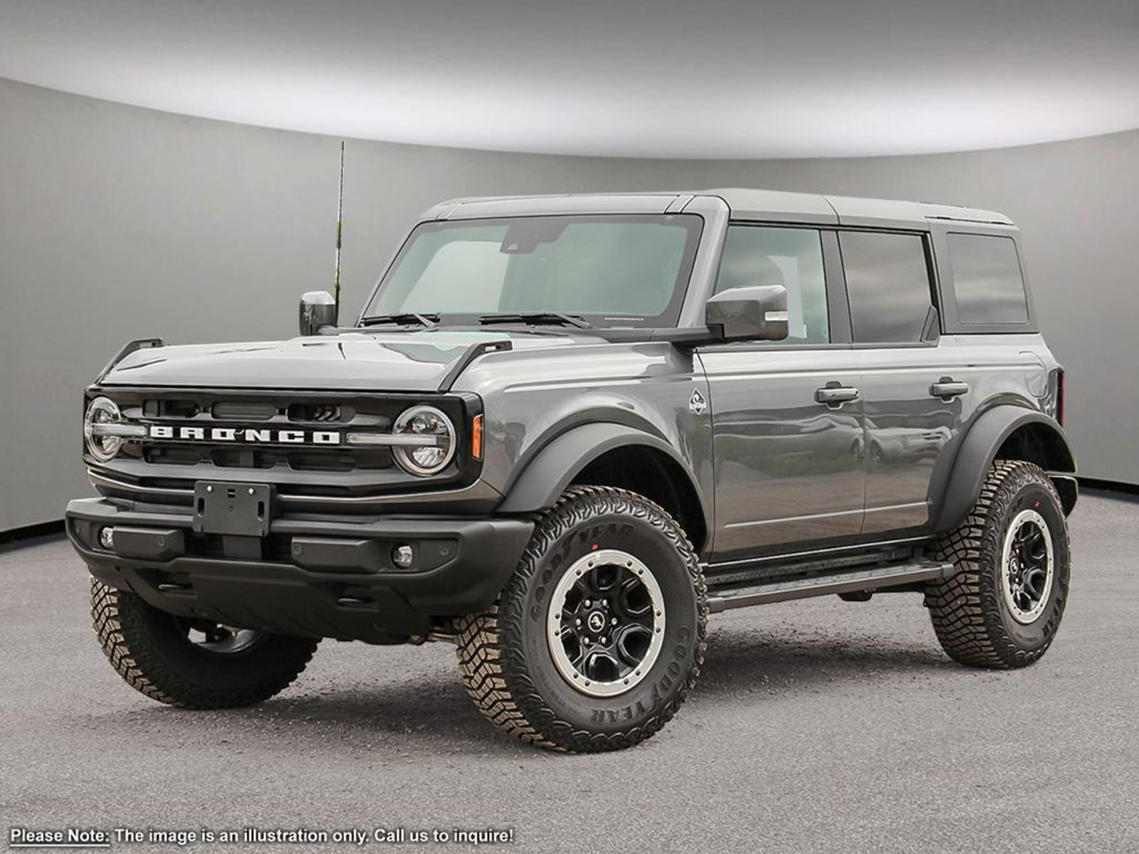 2024 Ford Bronco 2.7L ECOBOOST ENG, OUTERBANKS, SASQUATCH PKG, TRAI