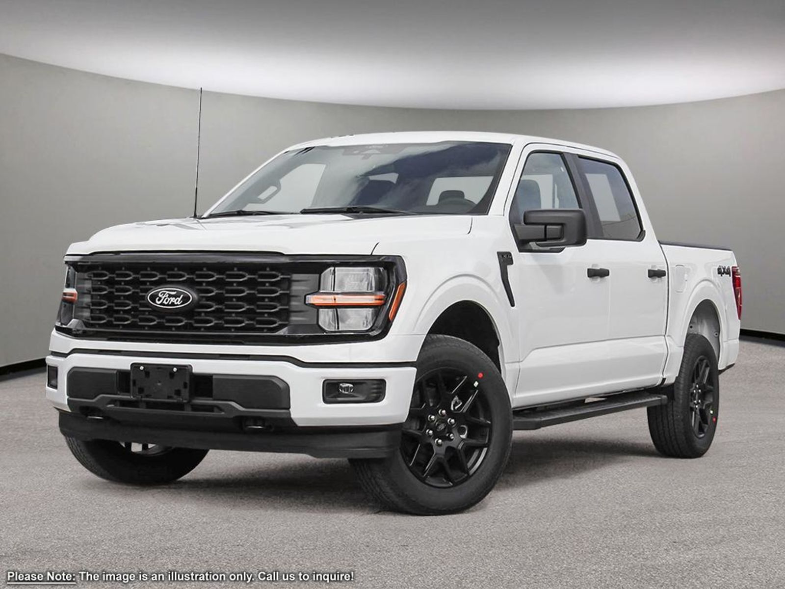 2025 Ford F-150 2.7L ECOBOOST ENG, STX, GVWR PKG, BLCK APPEARANCE 