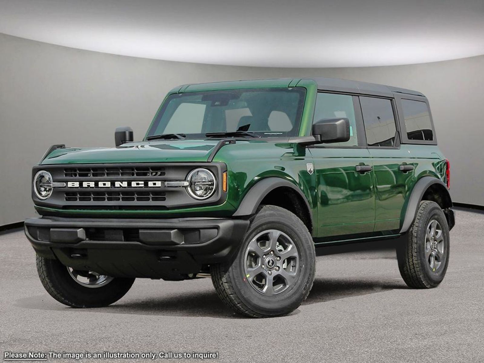 2025 Ford Bronco 2.3L ECOBOOST I-4 ENG, BIG BEND, MID PACKAGE, FRON