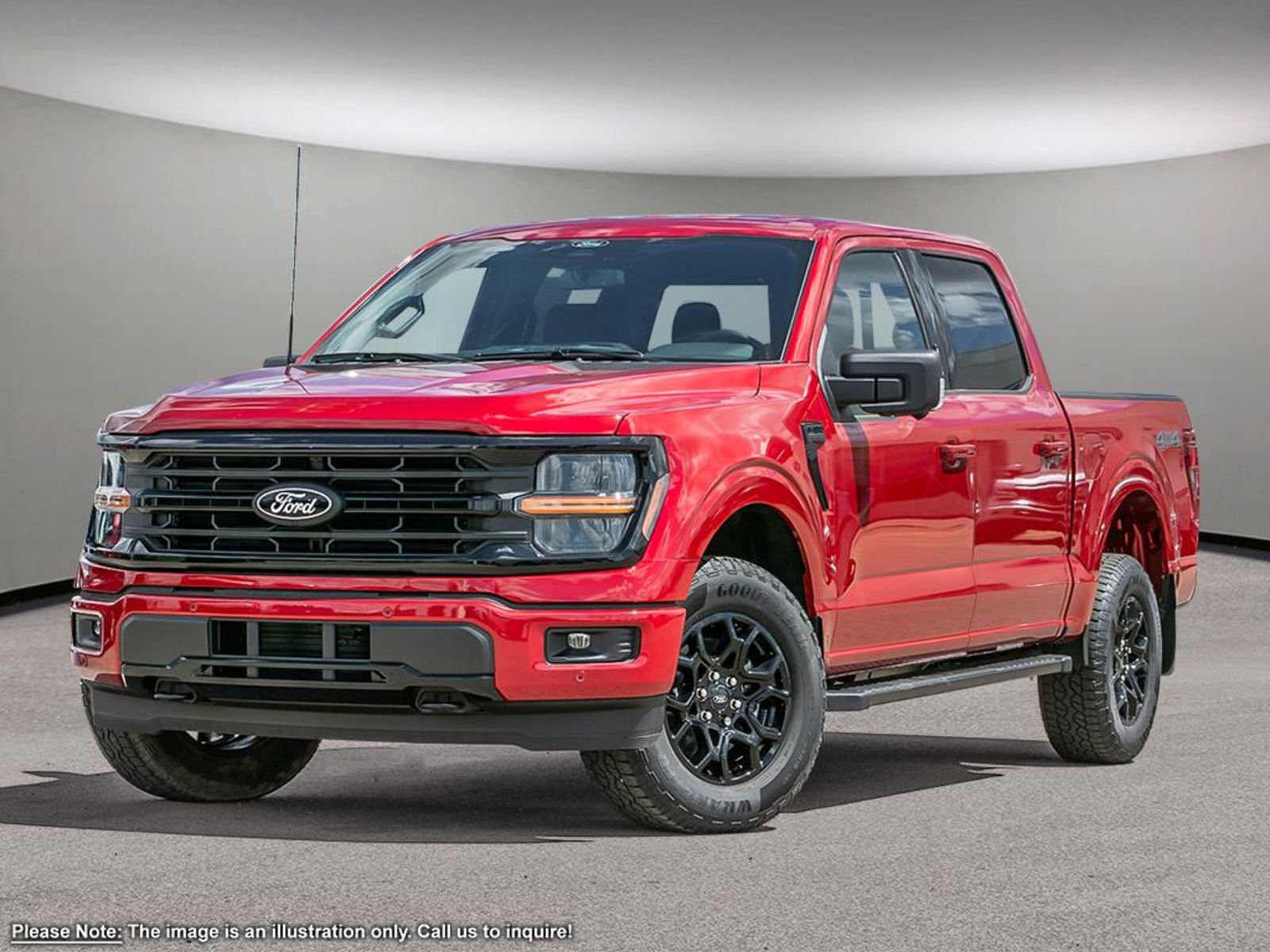 2025 Ford F-150 2.7L ECOBOOST ENG, XLT, XLT BLACK APPEARANCE PACKA