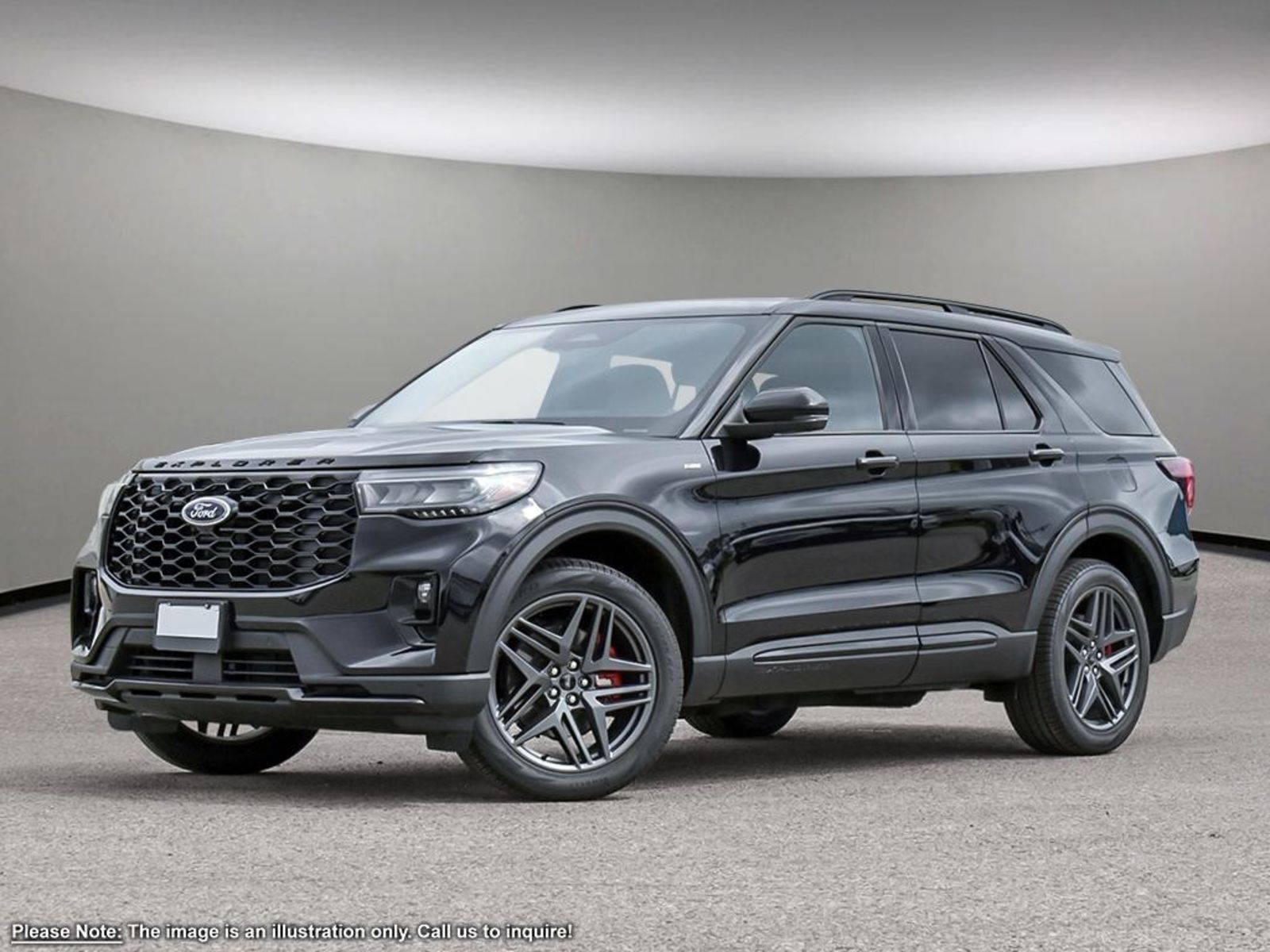 2025 Ford Explorer 2.3L ECOBOOST I-4 ENG, ST-LINE, BLUECRUISE CAPABLE