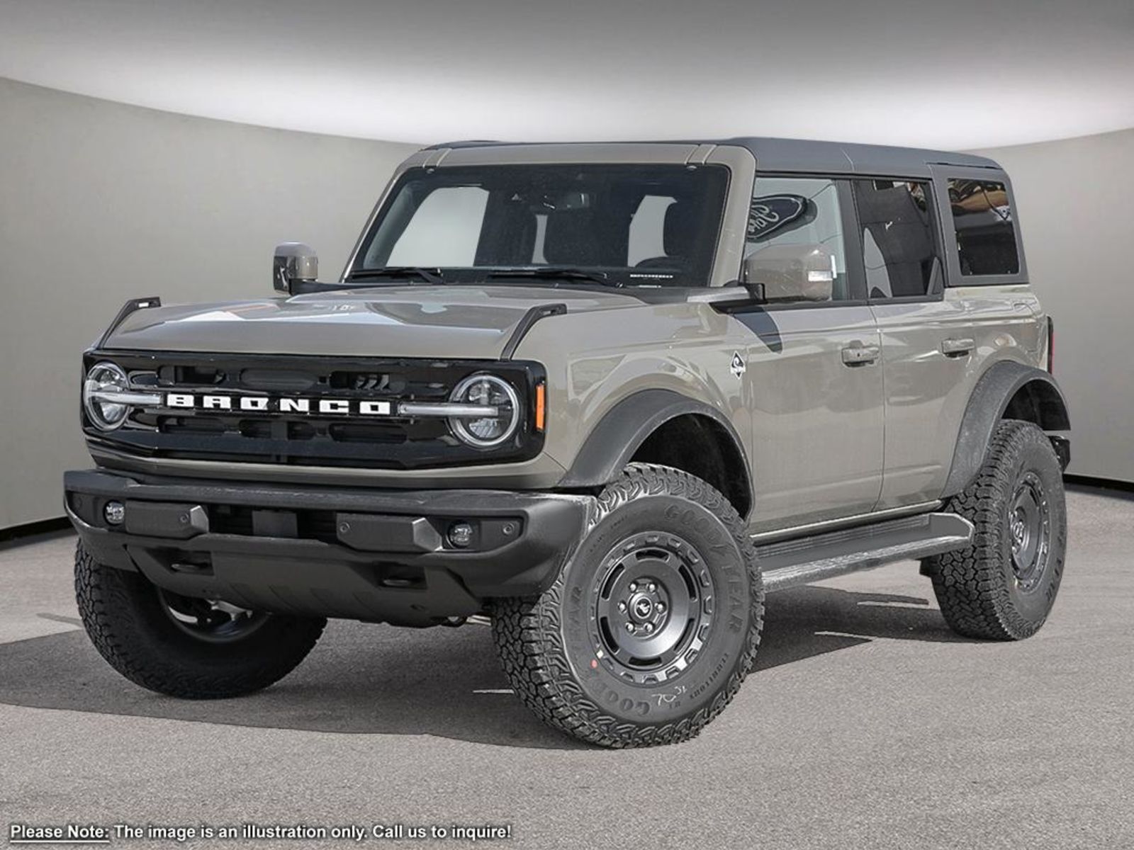 2025 Ford Bronco 2.7L V6 ECOBOOST ENG, OUTERBANKS, HIGH/LUX PACKAGE