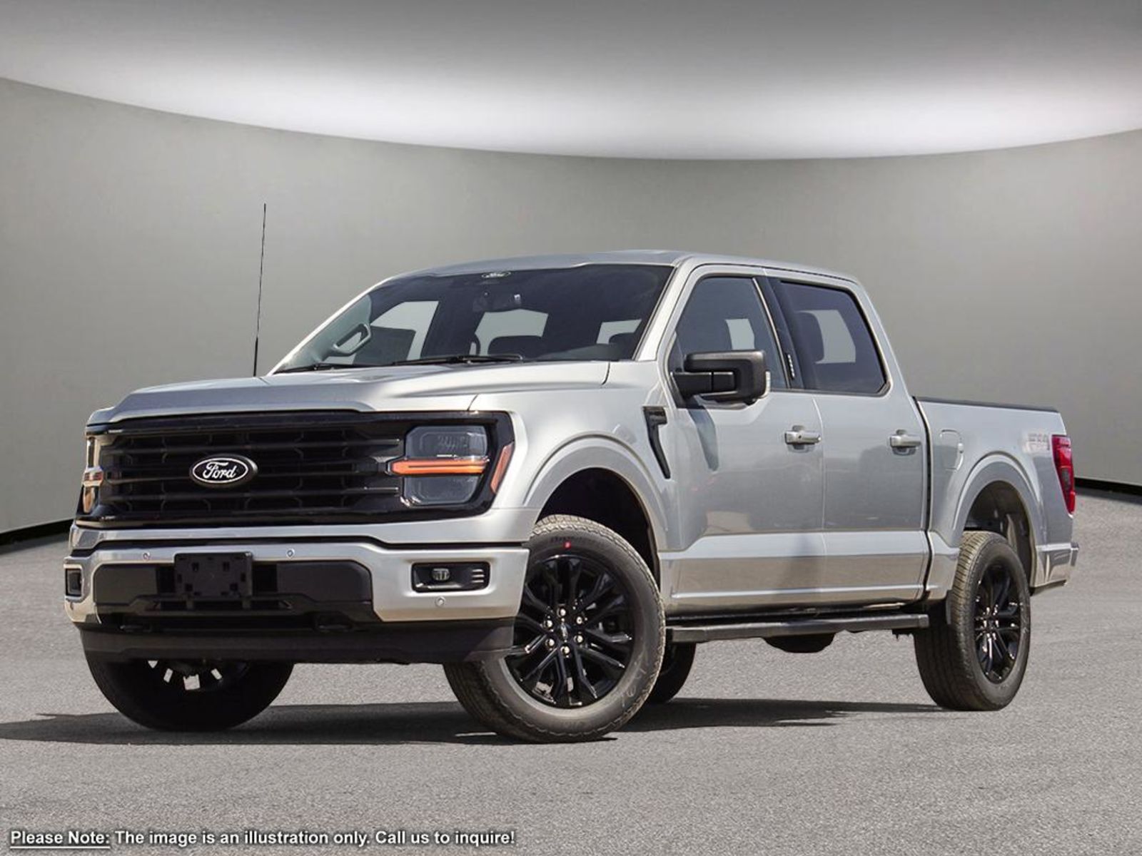2025 Ford F-150 3.5L POWERBOOST FULL-HYBRID, XLT, XLT BLACK APPEAR