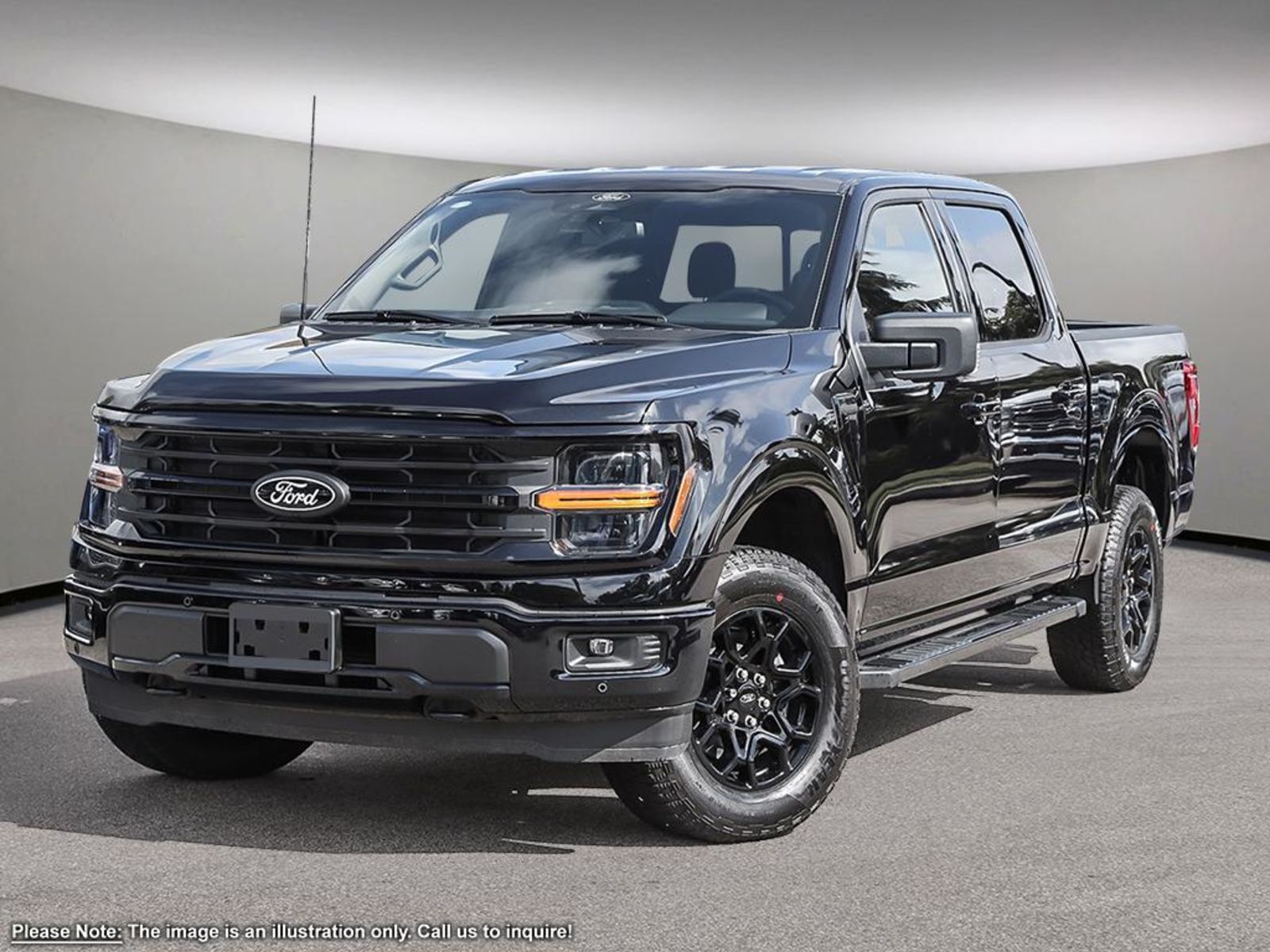 2025 Ford F-150 3.5L V6 ECOBOOST ENG, XLT, XLT BLACK APPEARANCE PA