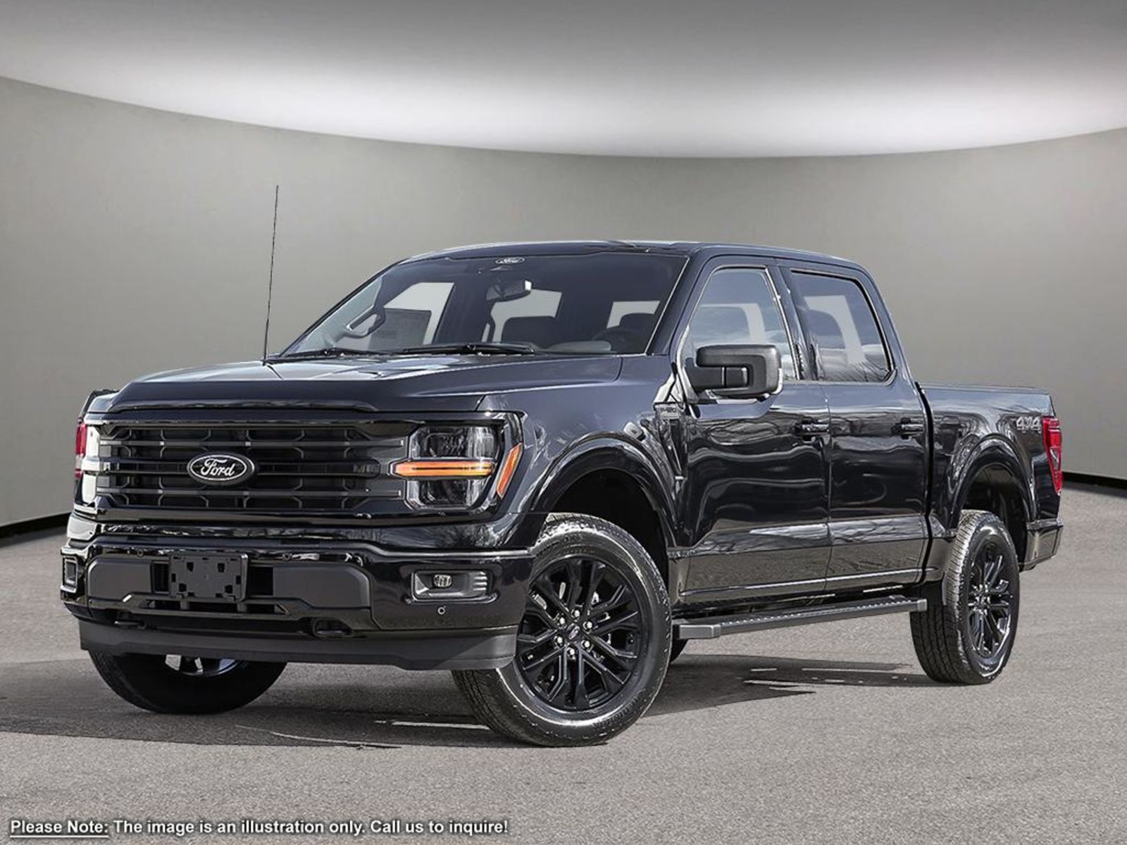 2025 Ford F-150 3.5L V6 ECOBOOST ENG, XLT, MOBILE OFFICE PKG, BLAC