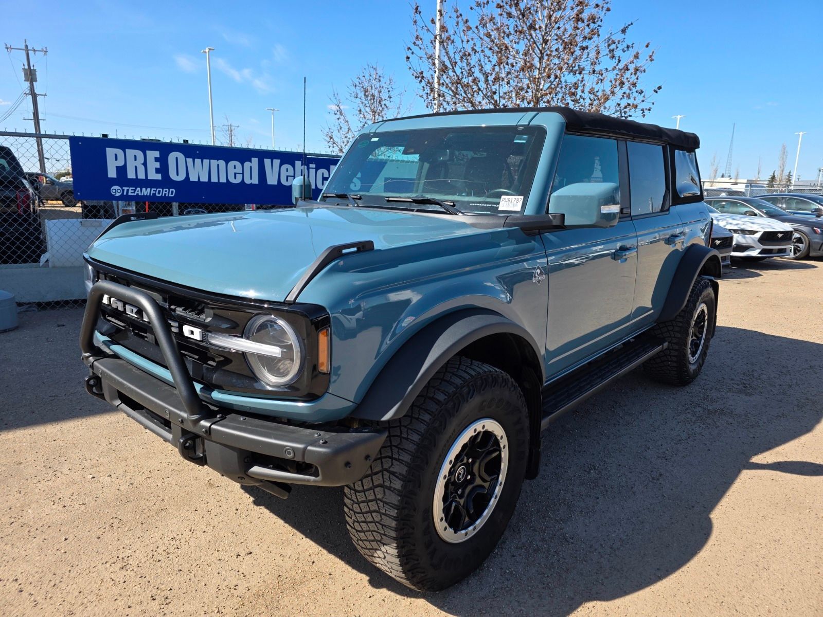 2021 Ford Bronco 2.7L ECOBOOST V6 ENG, OUTER BANKS, LUX PKG, 360 DE