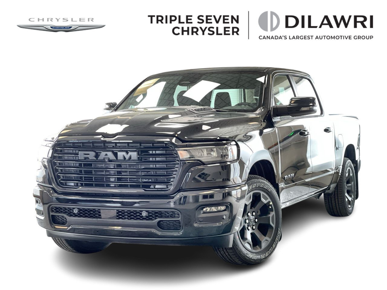 2025 Ram 1500 SPORT Sport Performance Hood,Pane Panoramic Sunroo