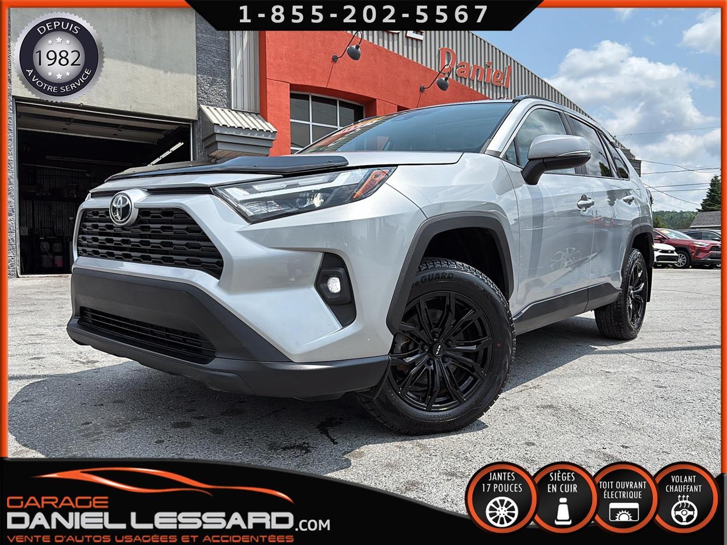 2022 Toyota RAV4 XLE PREMIUM AWD *** À RÉPARÉ *** CUIR TOIT 2.5L