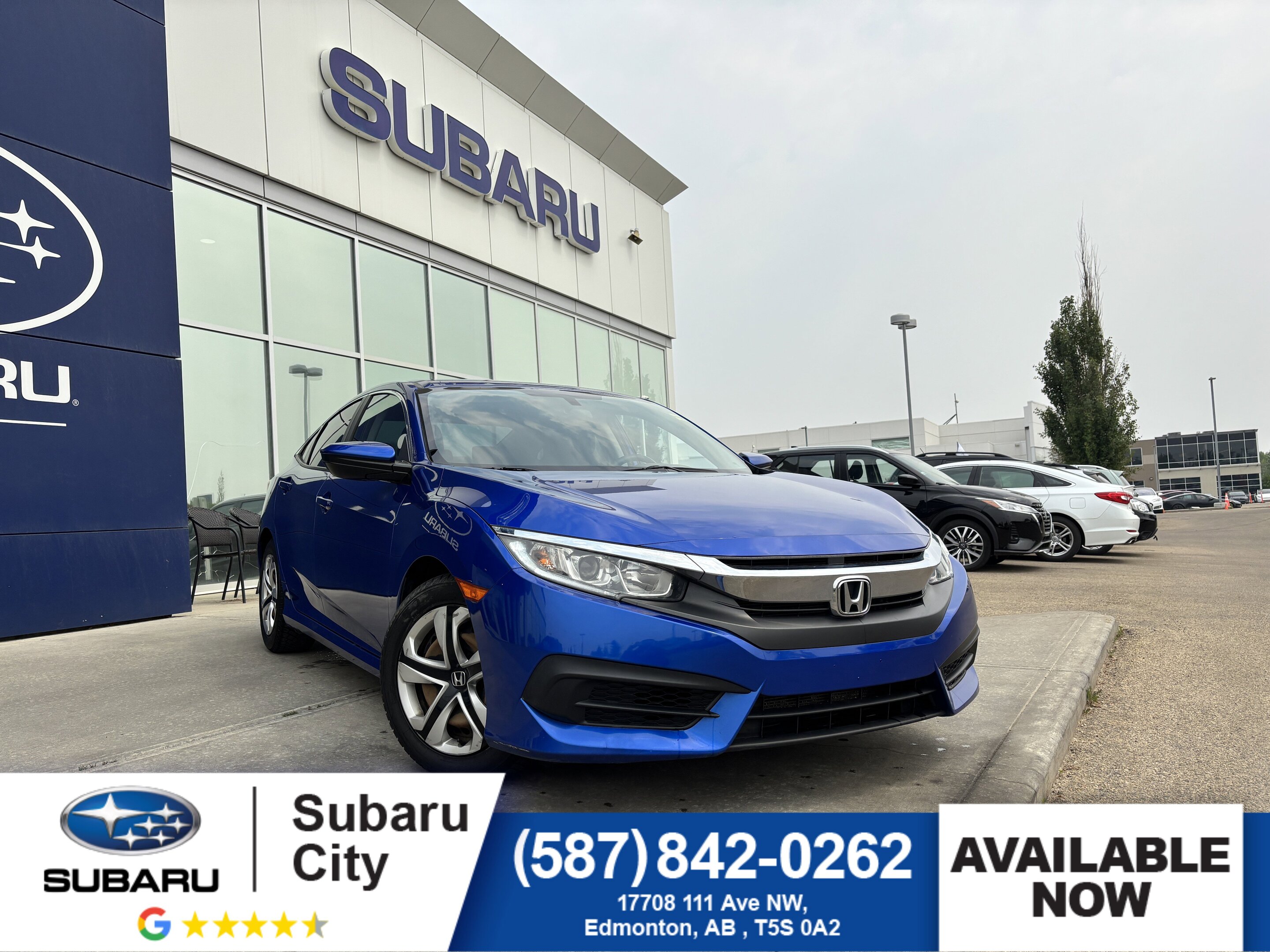 2016 Honda Civic Sedan LX | Heated Front Seats | Low Mileage | FWD |